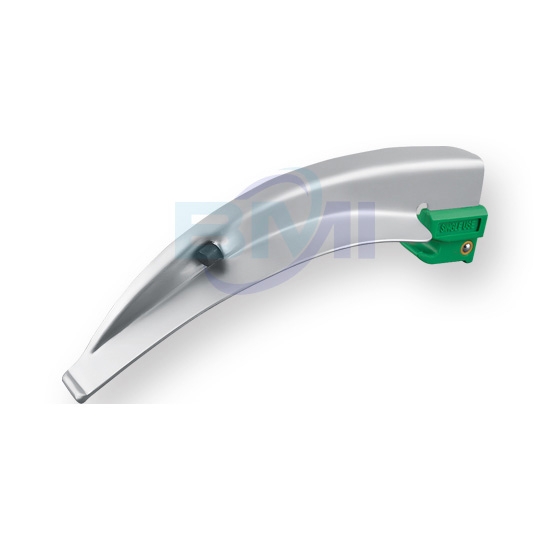 Fiber Optic Green System Disposable Mac Blades Acrylic, Semimetal