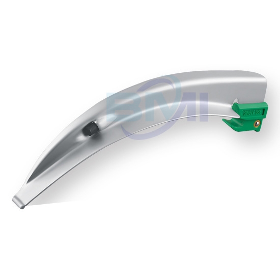 Fiber Optic Green System Disposable Mac Blades Acrylic, Semimetal