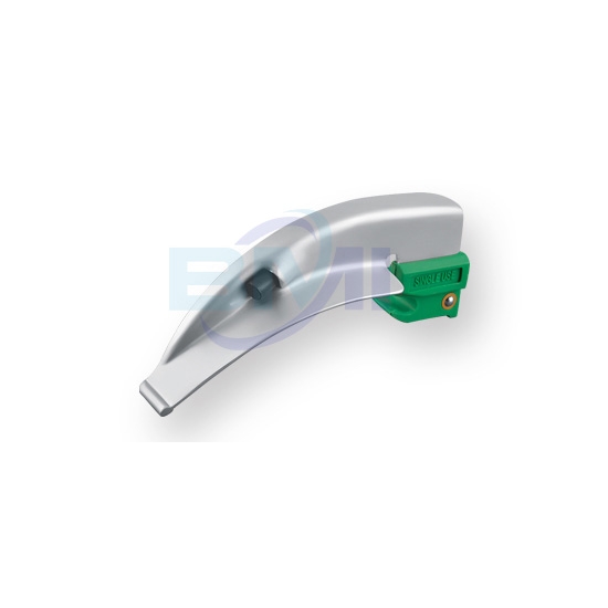 Fiber Optic Green System Disposable Mac Blades Acrylic, Semimetal