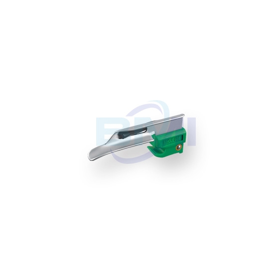 Fiber Optic Green System Disposable Miller Blades Acrylic, Semimetal