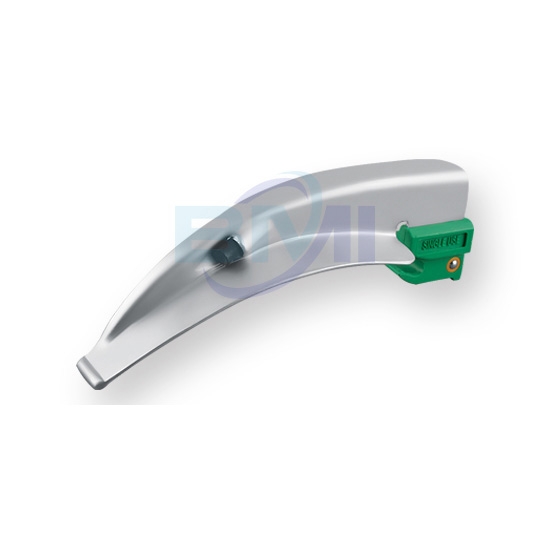 Fiber Optic Green System Disposable Mac Blades Acrylic, Semimetal