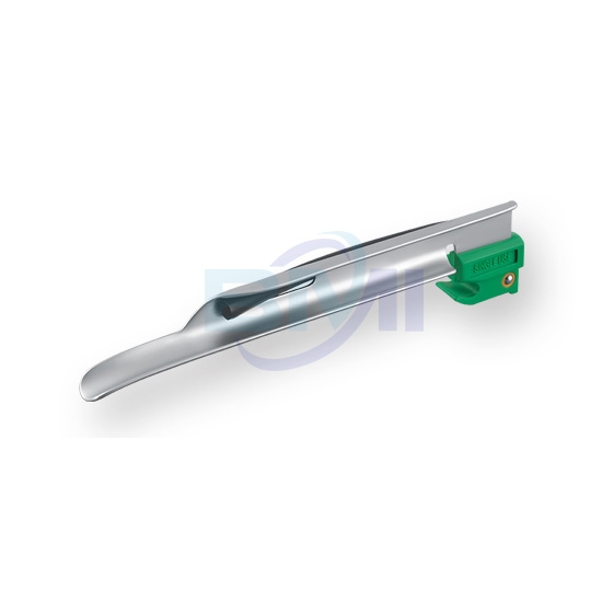 Fiber Optic Green System Disposable Miller Blades Acrylic, Semimetal