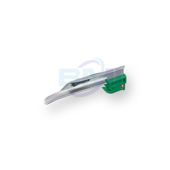 Fiber Optic Green System Disposable Miller Blades Acrylic, Semimetal