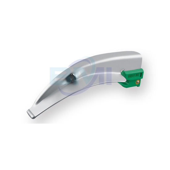 Fiber Optic Green System Disposable Mac Blades Acrylic, Semimetal