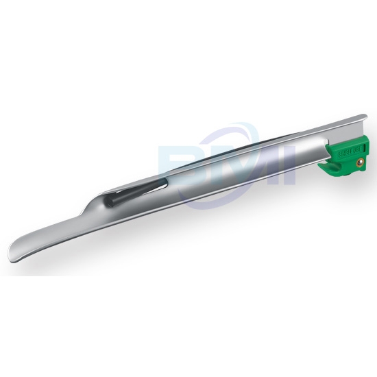 Fiber Optic Green System Disposable Miller Blades Acrylic, Semimetal